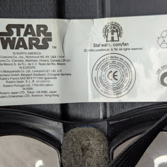 2008 Lucasfilm Rubie's Star Wars Darth Vader Child Costume w/Mask Size Small 4-6 - Picture 10 of 15